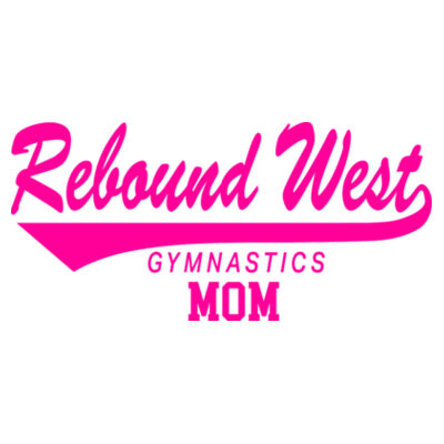 RBW Women's Mom Tail Tee "Pink Print" Design