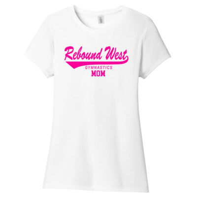 RBW Women's Mom Tail Tee "Pink Print" Thumbnail